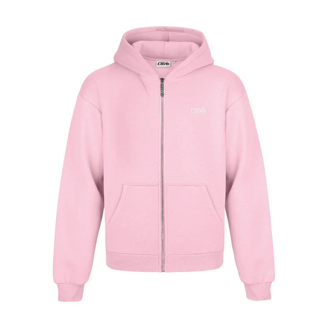 Tracksuit cusb clo zip-up pink