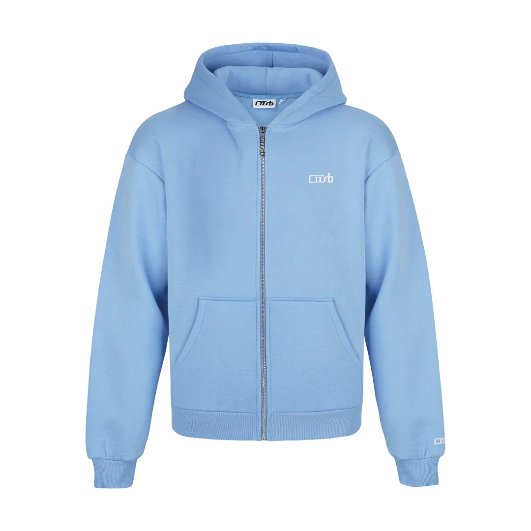 Tracksuit cusb clo zip-up babyblue