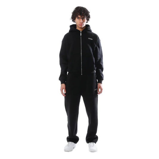 Tracksuit cusb clo zip-up black