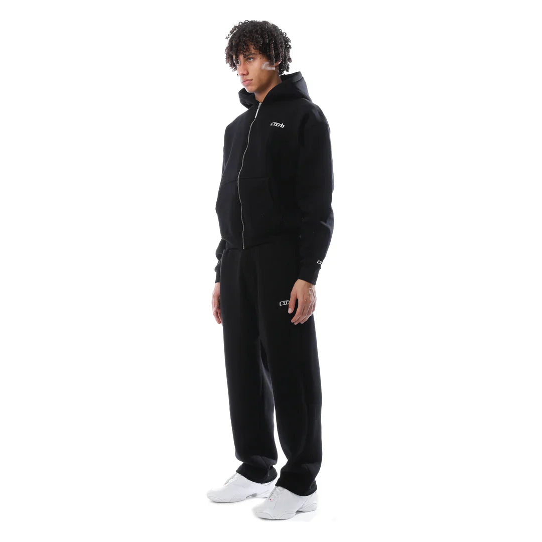 Tracksuit cusb clo zip-up black