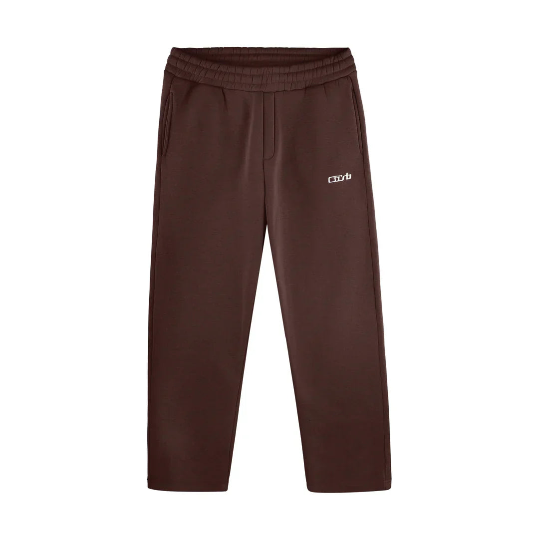 Tracksuit cusb clo zip-up brown
